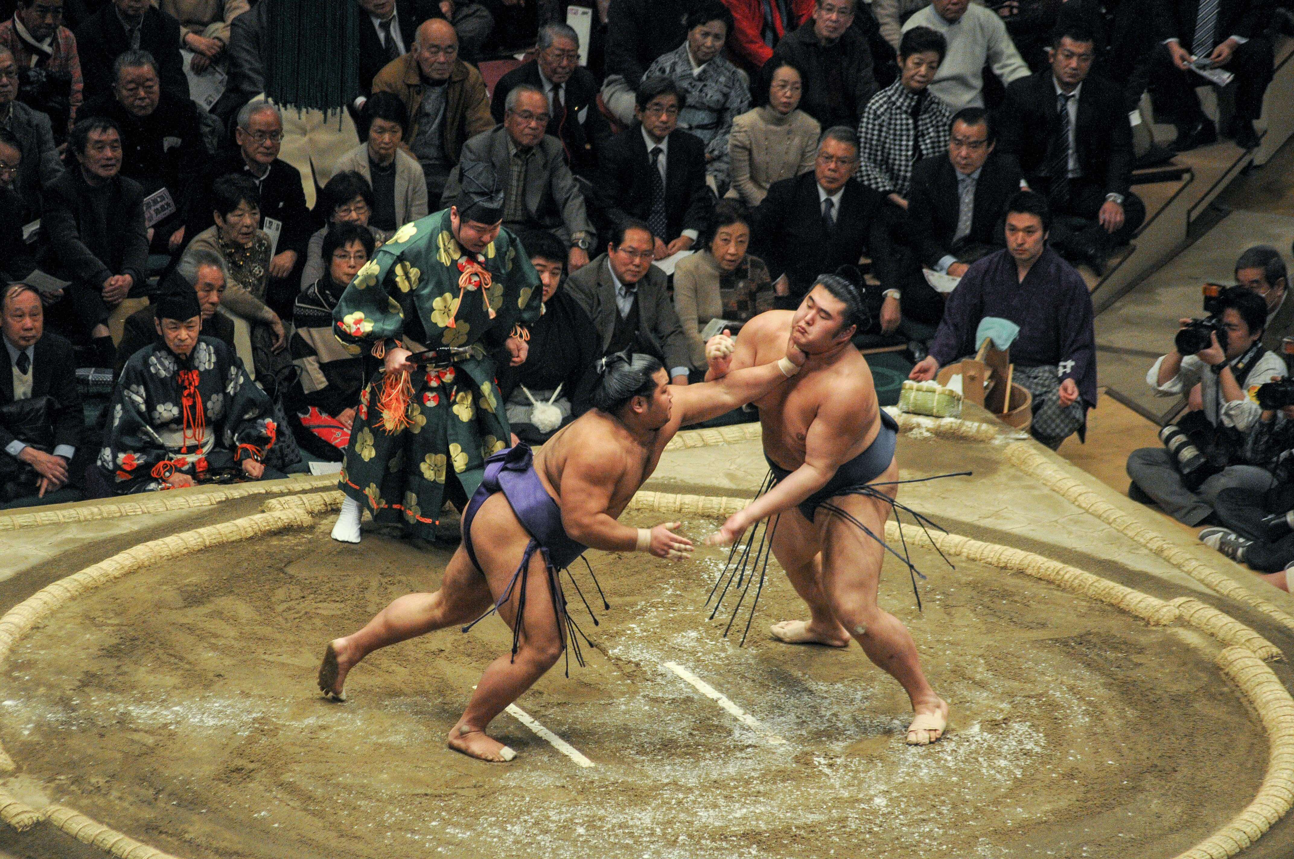 Sumo Match Background
